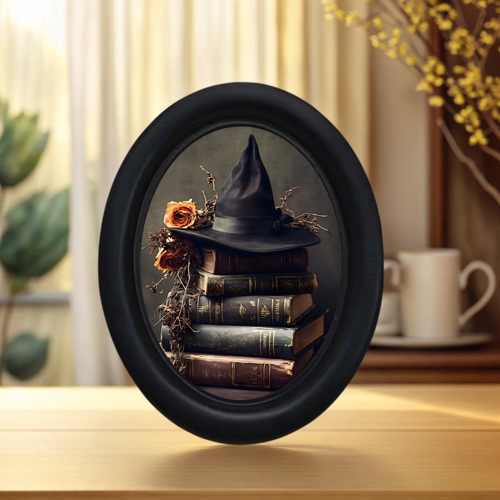 3D Printing Room - 1 Piece 3D Retro Halloween Witch
