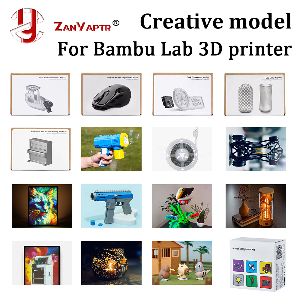 3D Printing Laboratory - For Bambu Lab DIY Creative Model