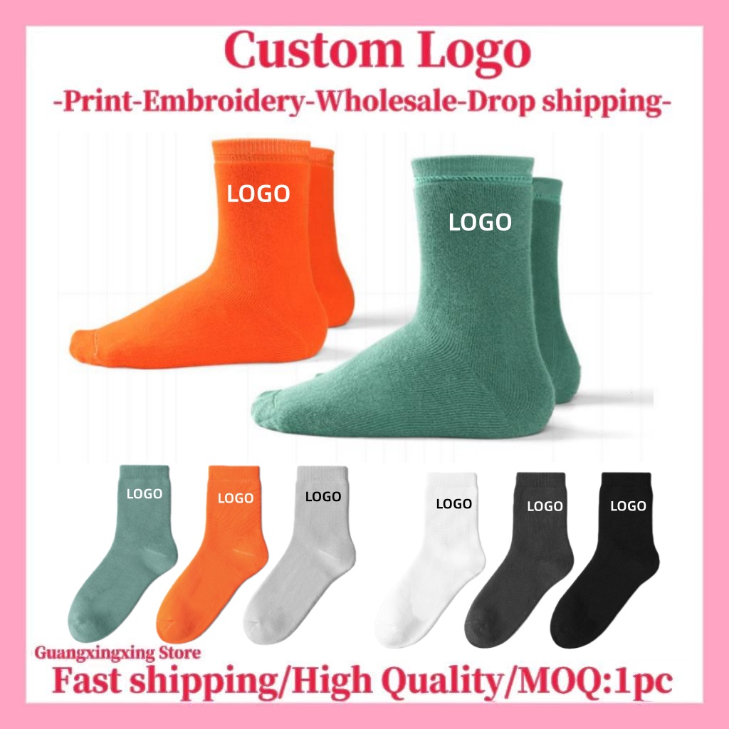 3D Printing Custom - Customized Logo for socks Customized men's