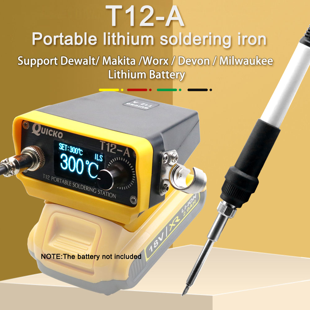Milwaukee Drill M12 Fuel - STM32 V3 T12-A Cordless Soldering Station