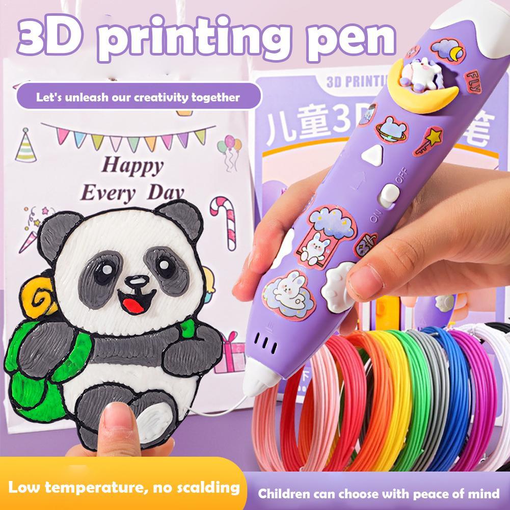 3D Printing Drawing - Smart DIY 3D Printing Pen Graffiti