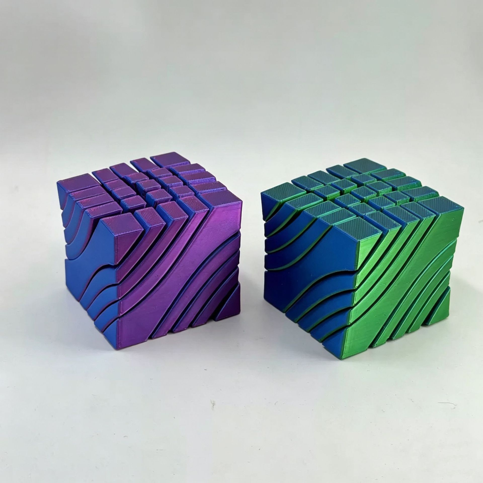 3D Printed Liquid Flow Rubik's - огляд і ціна 3D Printing Drawing