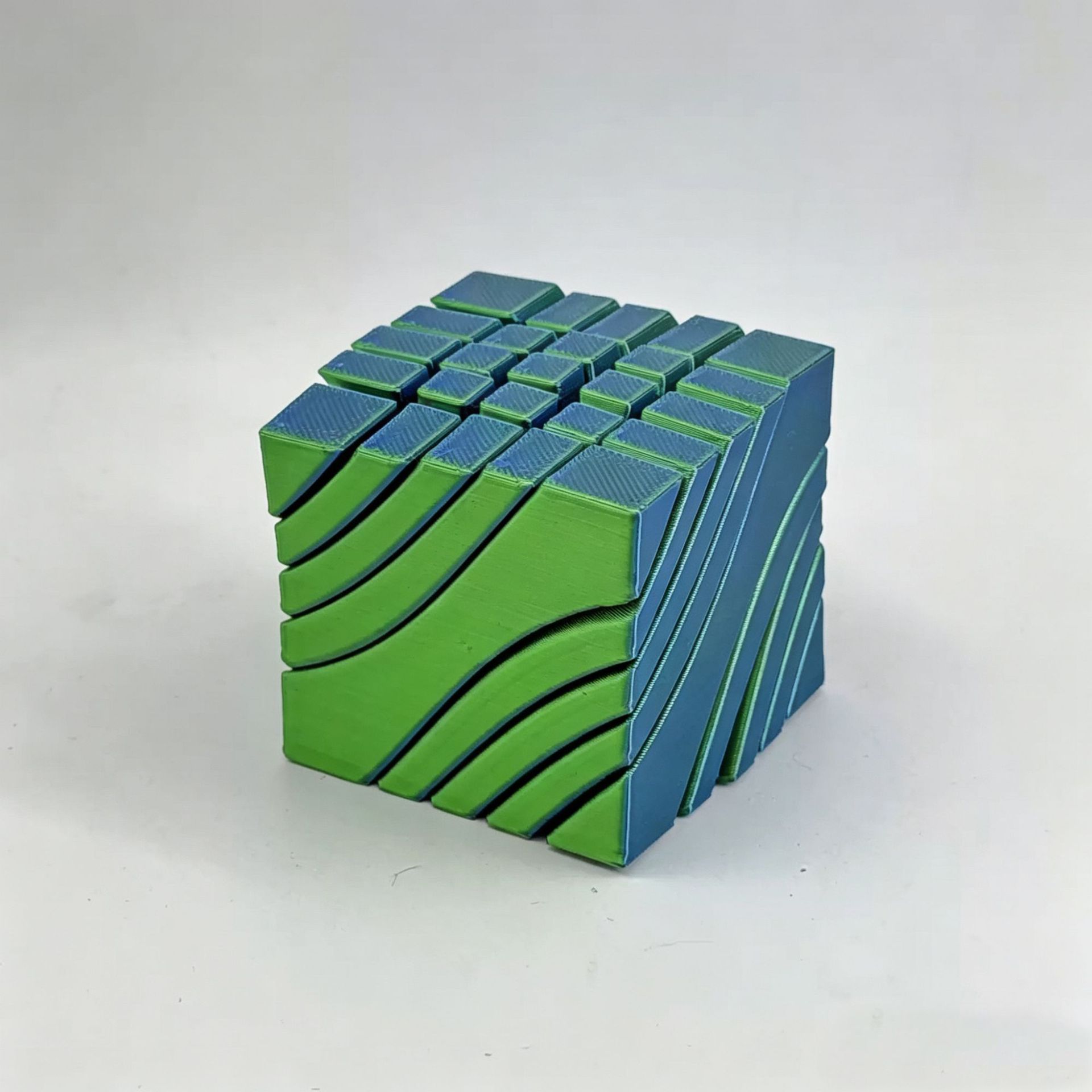 3D Printed Liquid Flow Rubik's - огляд і ціна 3D Printing Drawing