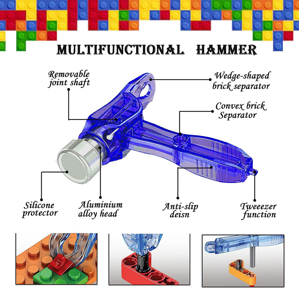 Bricks Toys Measuring Plate Bu - огляд і ціна 3D Printing Excavator