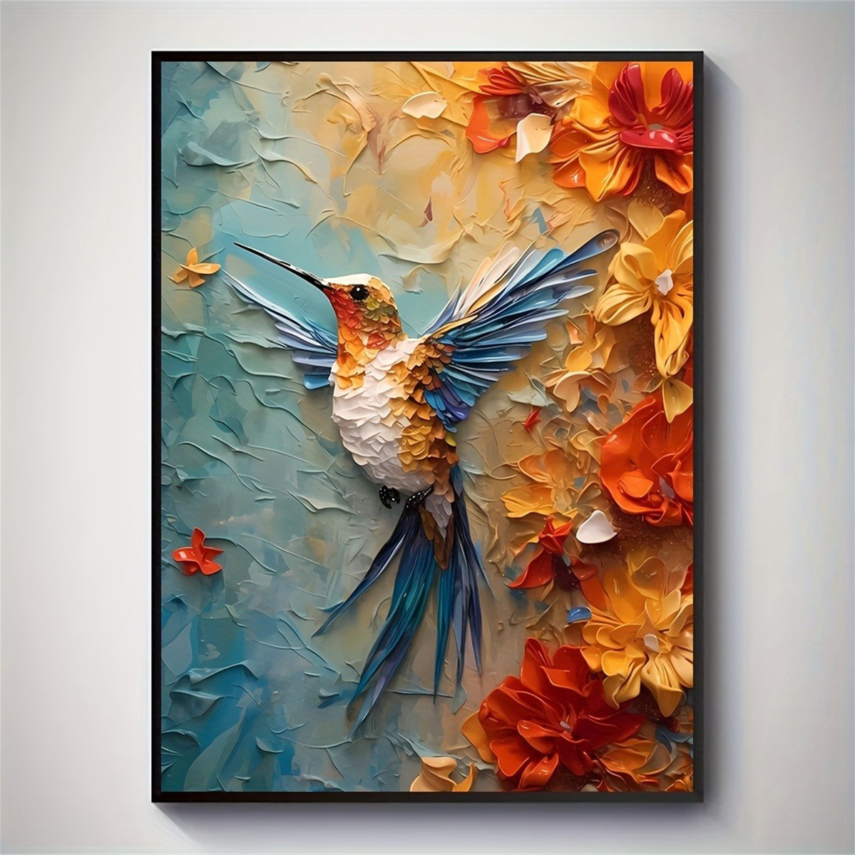 Vibrant Hummingbird & Floral 3 - огляд і ціна 3D Printing Room