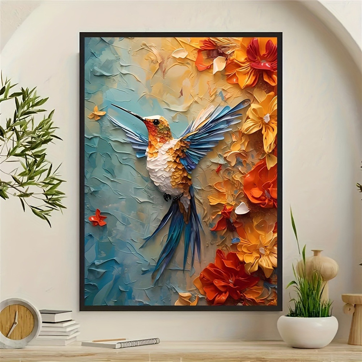 Vibrant Hummingbird & Floral 3 - огляд і ціна 3D Printing Room