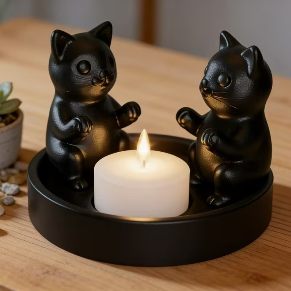 Creative Cartoon Cat Candle Ho - огляд і ціна 3D Printing Ring Holder