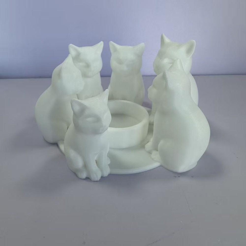 Creative Cartoon Cat Candle Ho - огляд і ціна 3D Printing Ring Holder