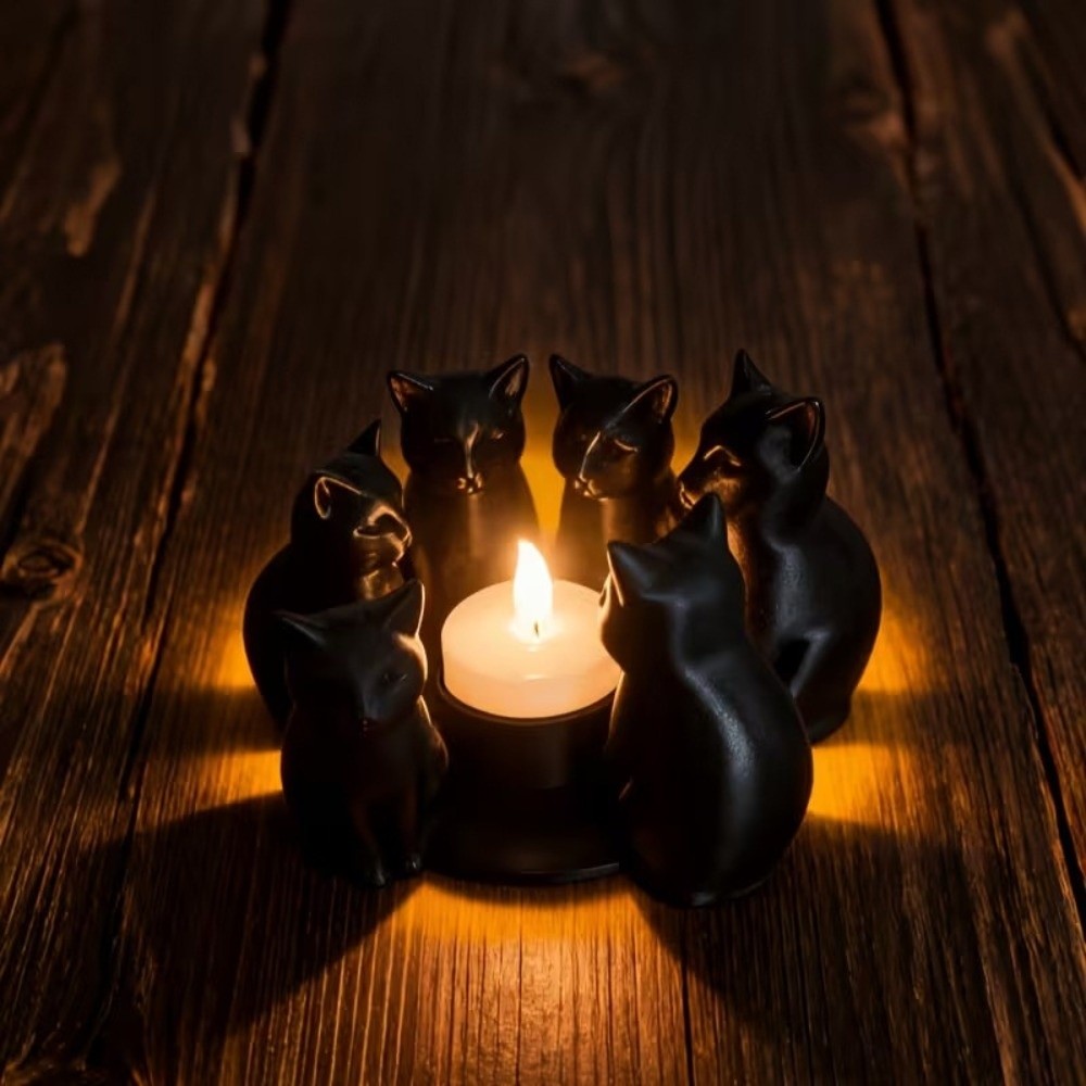 Creative Cartoon Cat Candle Ho - огляд і ціна 3D Printing Ring Holder