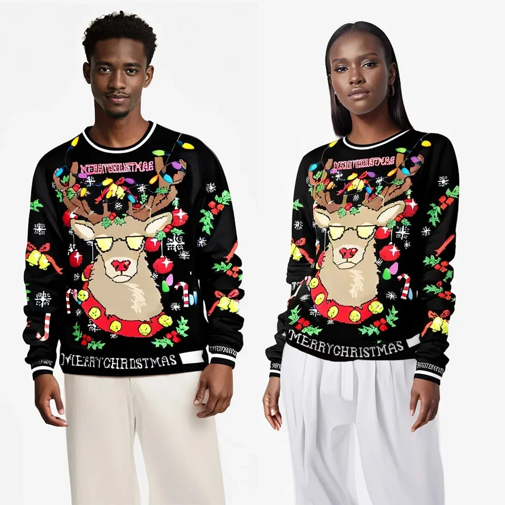 Men Women Llama Ugly Christmas - огляд і ціна 3D Printing Xmas