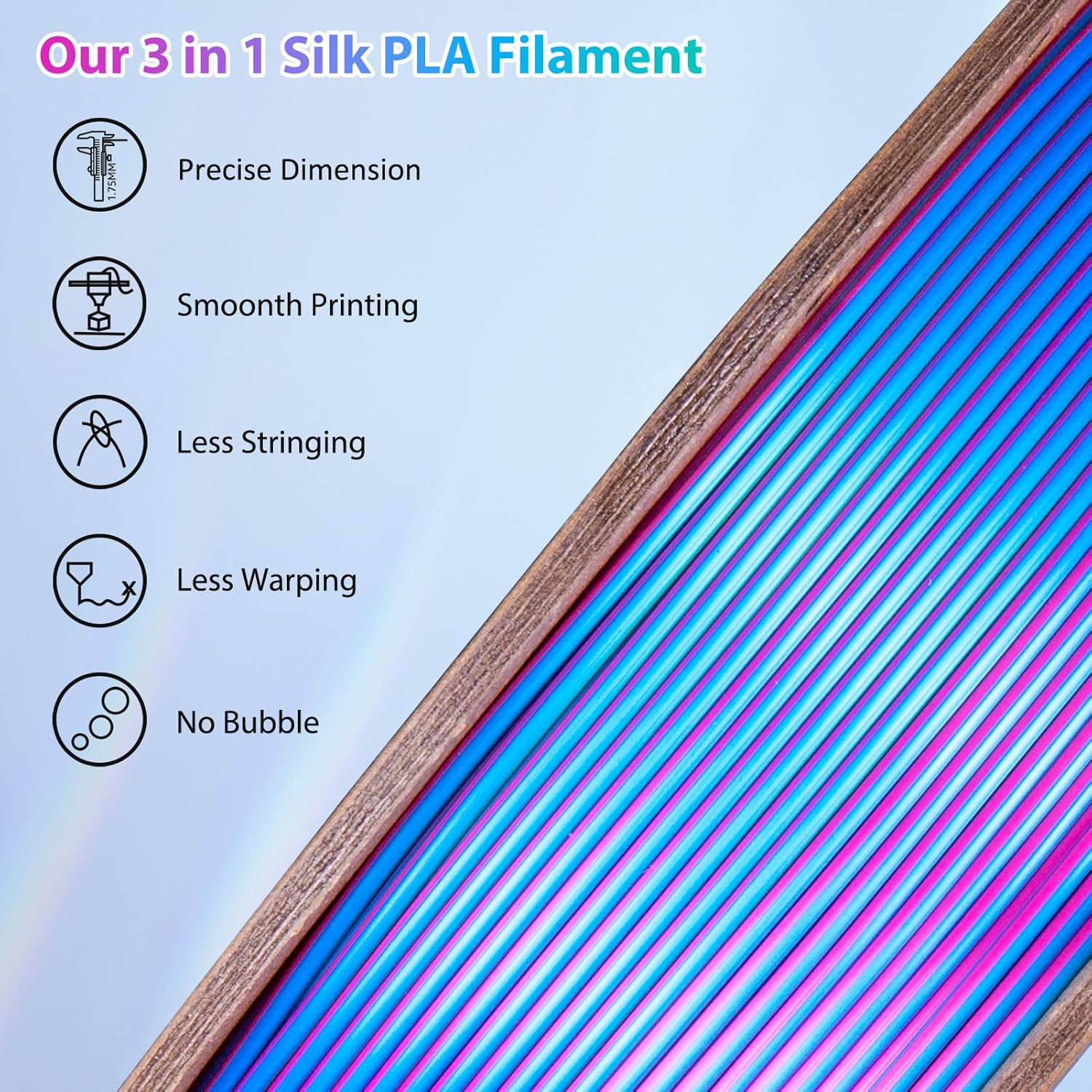 ADLAYER PLA Silk 3D Printer Fi - огляд і ціна 3D Printing Excavator