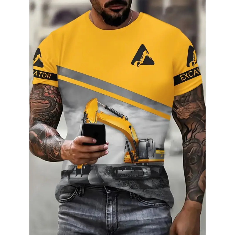 1 Piece Custom Your Picture  N - огляд і ціна 3D Printing Excavator