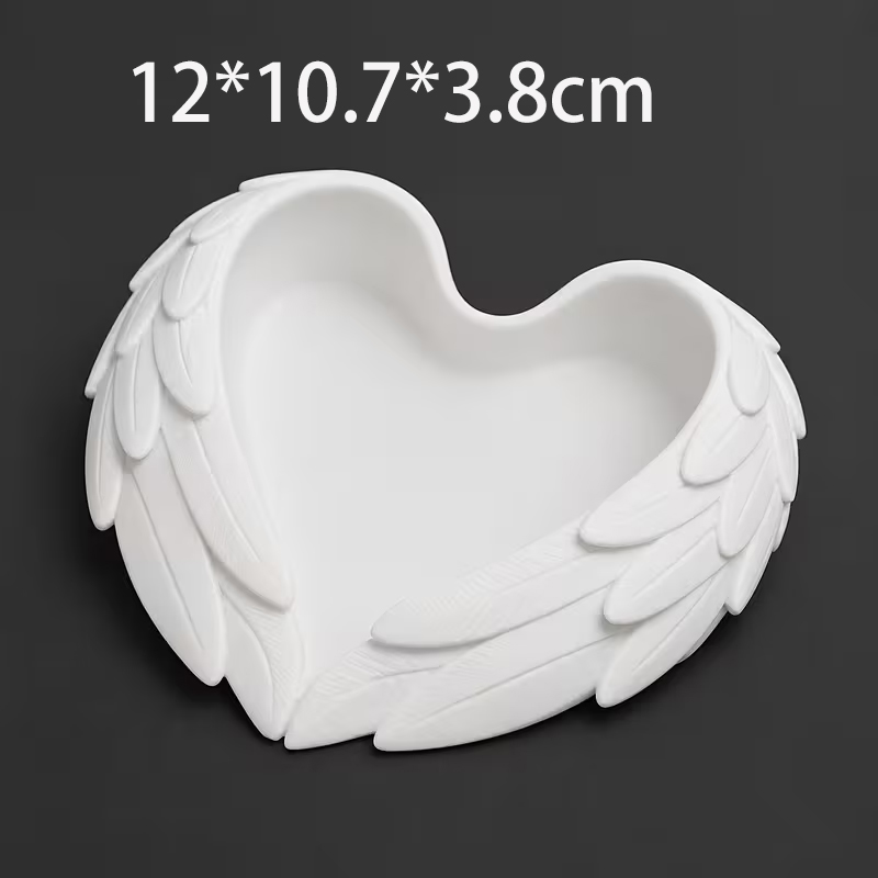 Angel Wing Heart Shaped Jewelr - огляд і ціна 3D Printing Ring Holder
