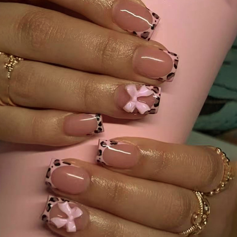 Pink Leopard Print French Tip  - огляд і ціна 3D Printing Jobs