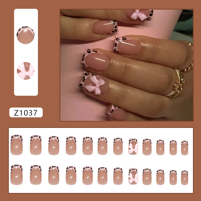 Pink Leopard Print French Tip  - огляд і ціна 3D Printing Jobs