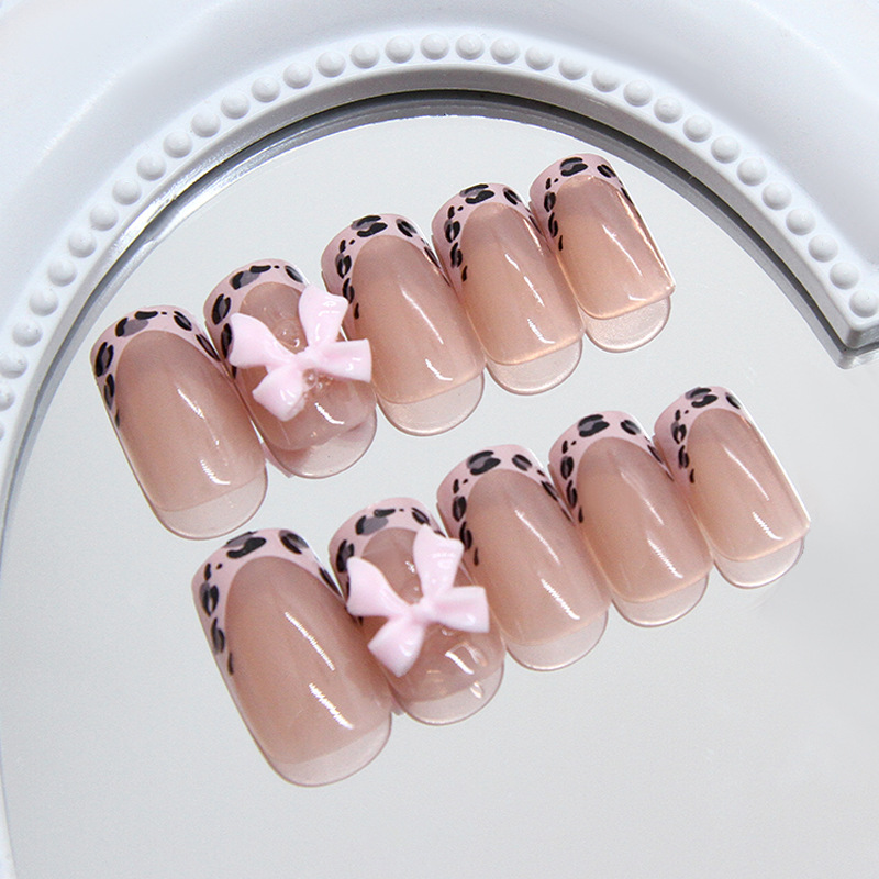 Pink Leopard Print French Tip  - огляд і ціна 3D Printing Jobs
