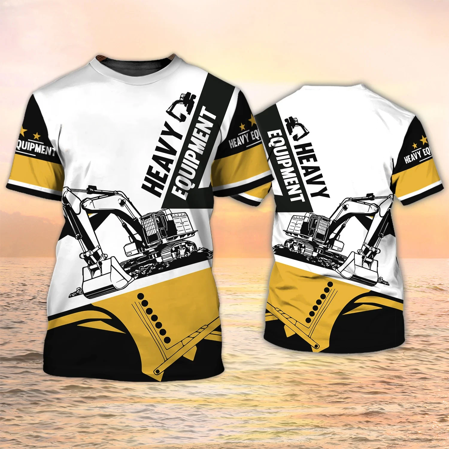 Excavator TShirts Heavy Equipm - огляд і ціна 3D Printing Excavator