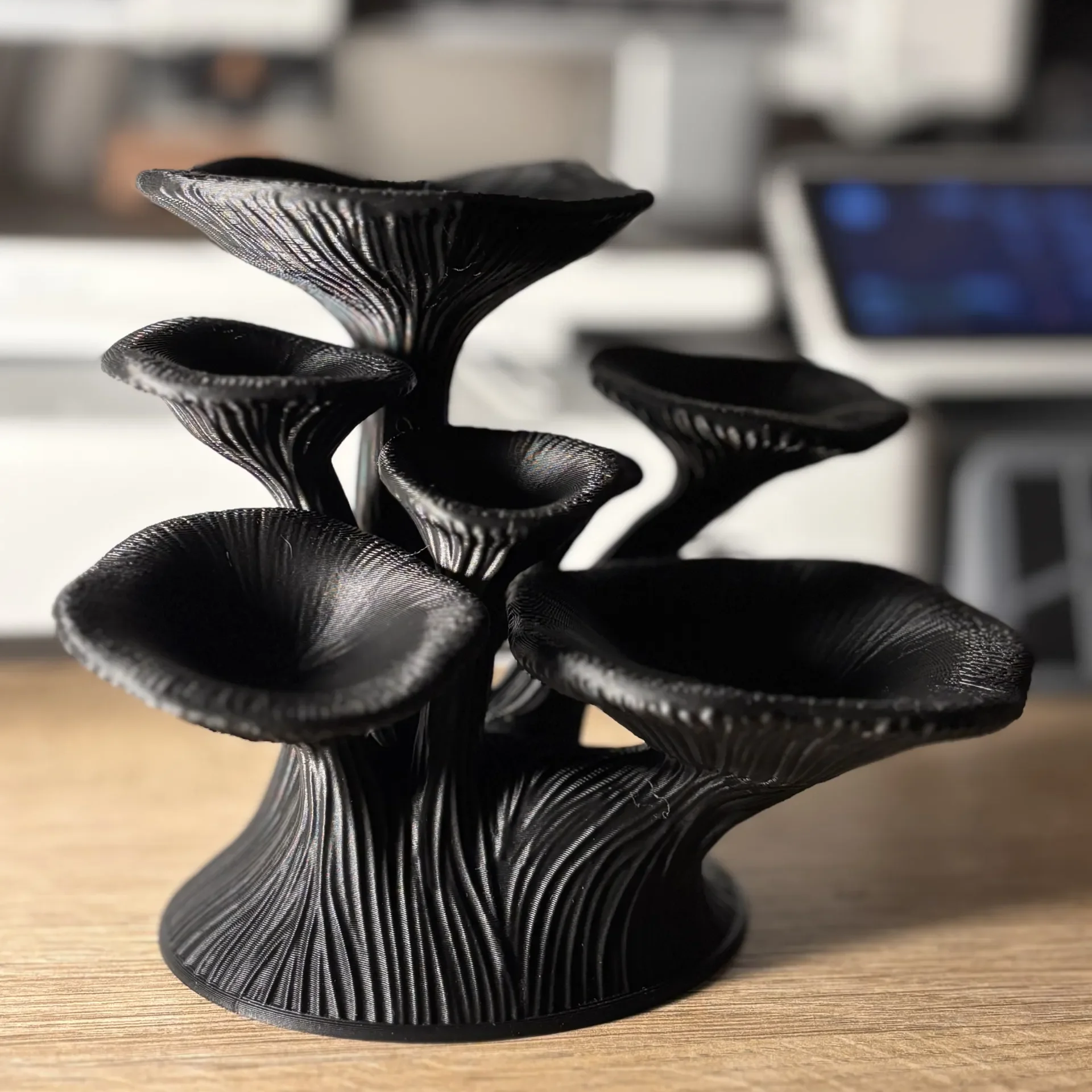 3D Printed Mushroom Shape Shel - огляд і ціна 3D Printing Ring Holder