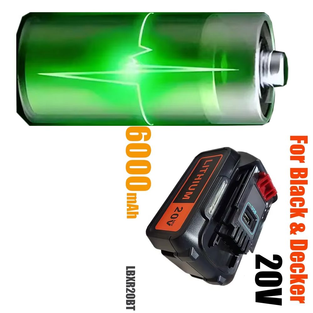 6Ah/10Ah 18V 8.0Ah BL2018 Blac - огляд і ціна Black+Decker Tool Cordless