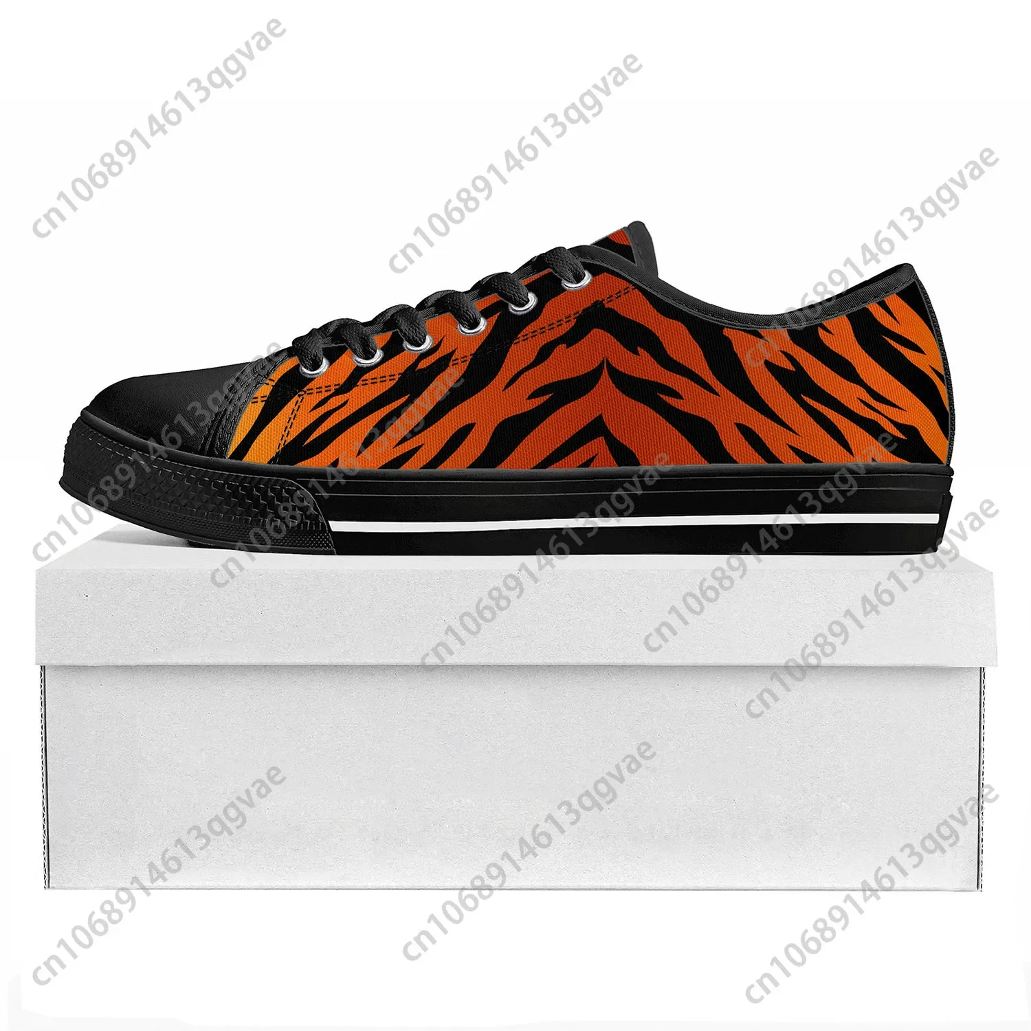 Tiger Stripe 3D Print Low Top  - огляд і ціна 3D Printing Custom