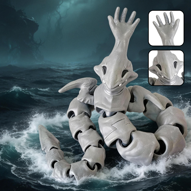 New 3D Printing Sea Eater Bloo - огляд і ціна 3D Printing Xmas