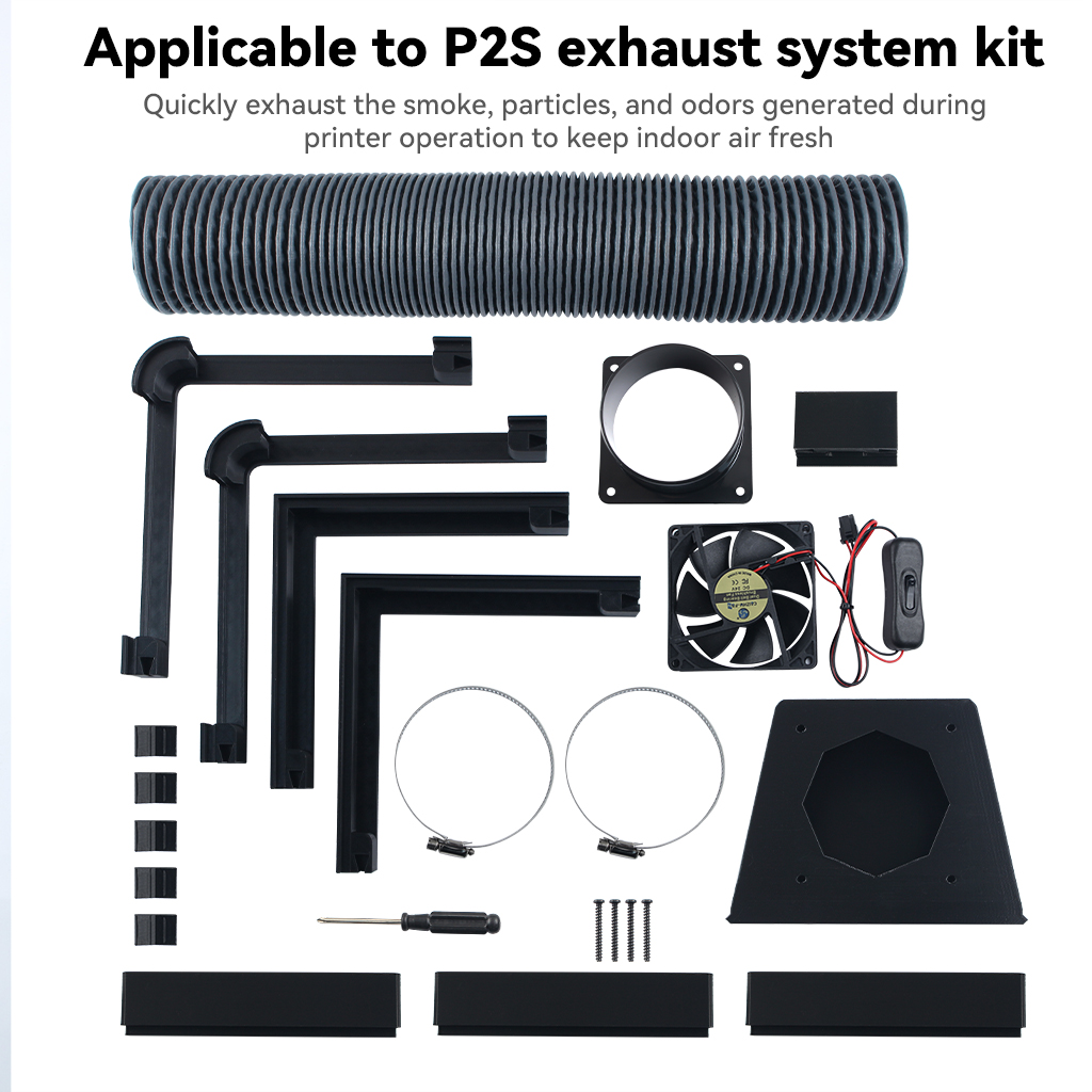 External Exhaust Fan Kit for B - огляд і ціна 3D Printing Laboratory