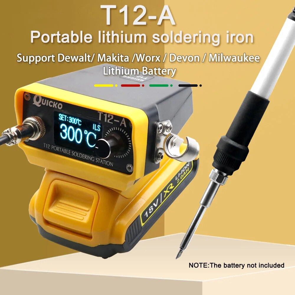 72W T12 Cordless Soldering Sta - огляд і ціна Milwaukee Drill M12 Fuel