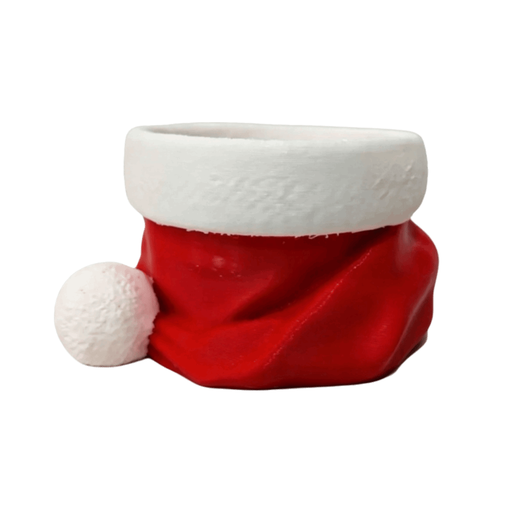 Xmas Christmas Bowl Santa Hat  - огляд і ціна 3D Printing Xmas